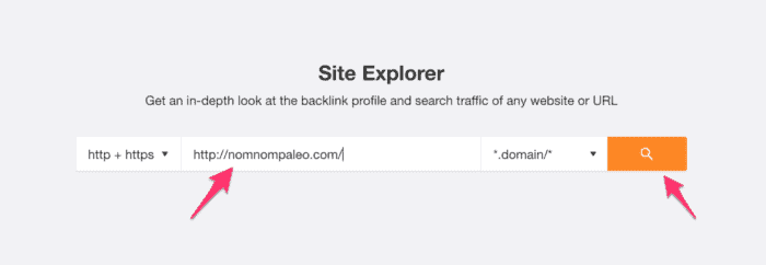 ahrefs site gezgini